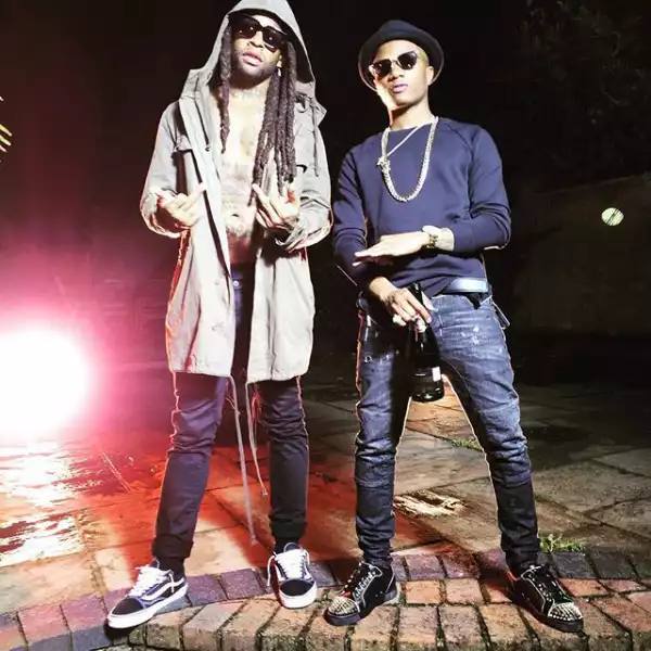 Wizkid Poses With TY Dolla Sign [See Photo]